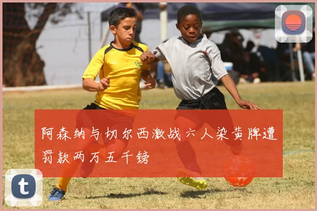 阿森纳与切尔西激战六人染黄牌遭罚款两万五千镑