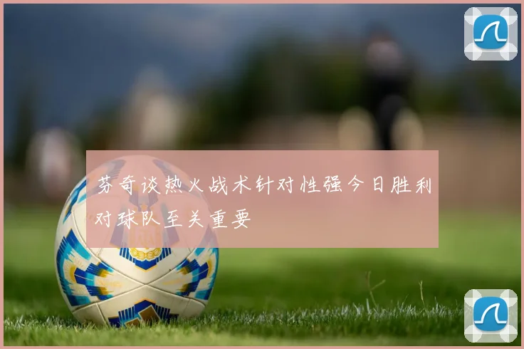 芬奇谈热火战术针对性强今日胜利对球队至关重要